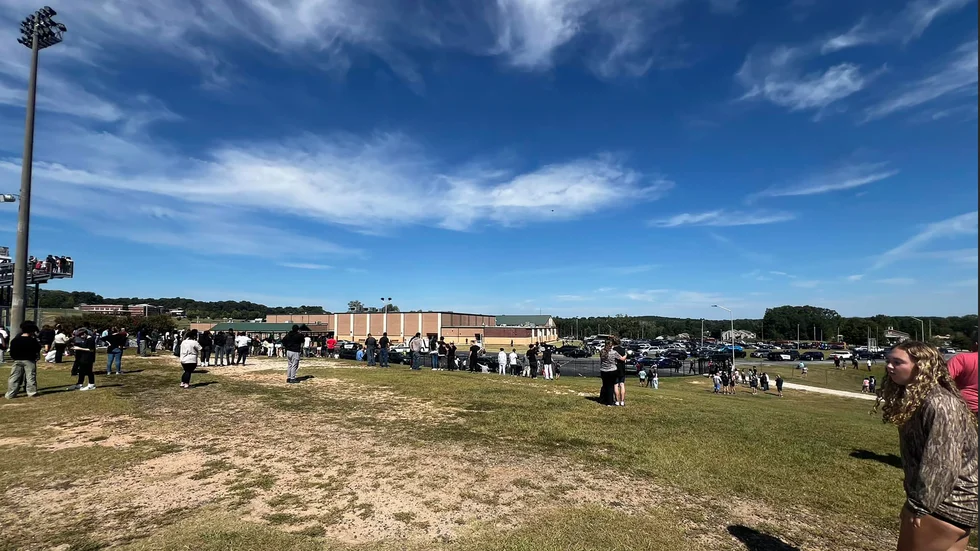 Skolan Apalachee High School, där skjutningen ägde rum.
