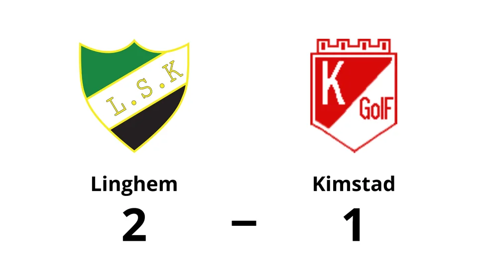 Linghems SK vann mot Kimstad GoIF