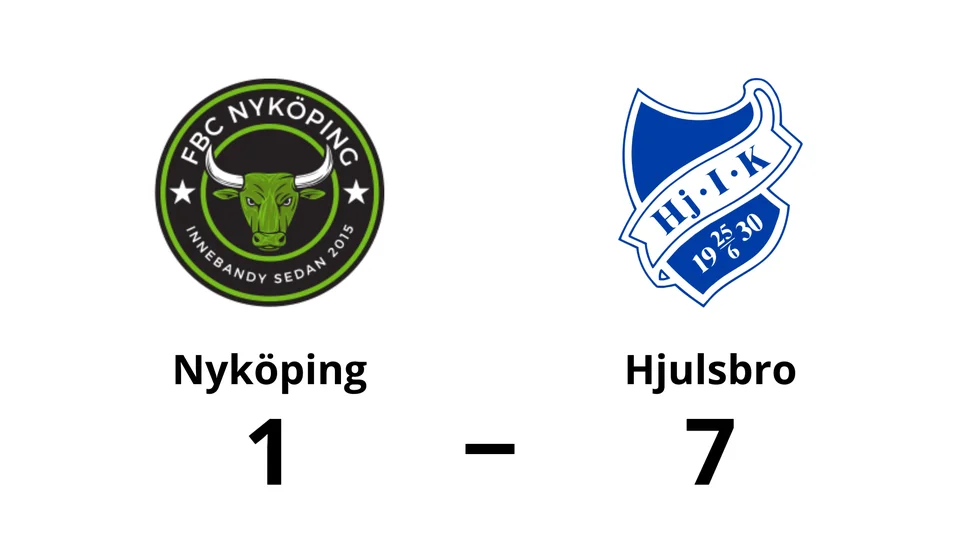 FBC Nyköping förlorade mot Hjulsbro IK