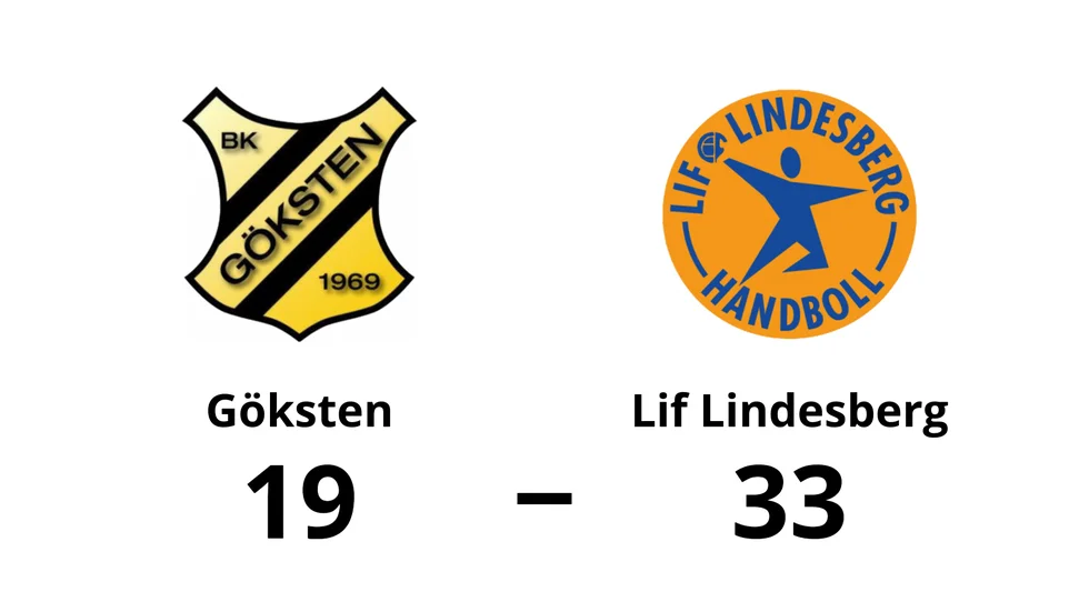 Gökstens BK förlorade mot Lif Lindesberg