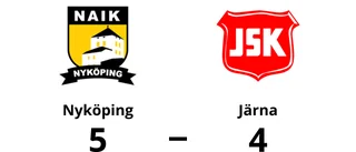 Stark seger för Nyköping i toppmatchen mot Järna