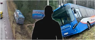 Busschauffören i rätten: "Det slog till för ögonen"