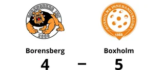 Förlust för Borensberg mot Boxholm trots comeback