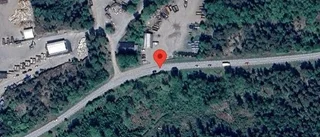 Träd över vägen påverkar trafiken på väg 1100