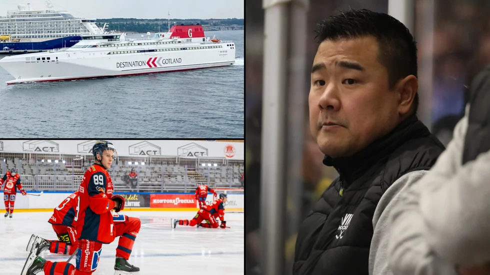 VIK vann över Visby/Roma efter jobbig uppladdning på Gotlandsfärjan. 