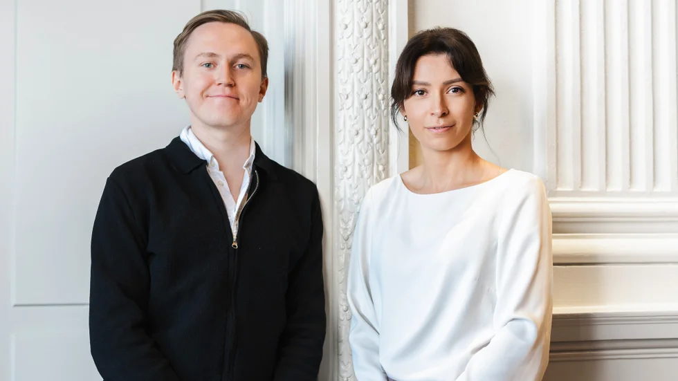 Joakim Lindström och Johanna Vesterberg.