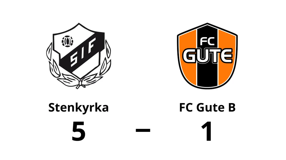 Stenkyrka IF vann mot FC Gute B