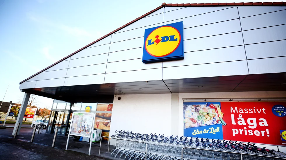 En Lidl-skylt i Vimmerby? Nja, inte än på ett tag i alla fall.