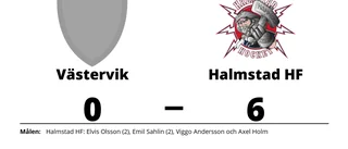 Västervik utklassat av Halmstad HF hemma