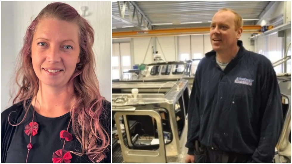 Elin Scott och Niklas von Arronet