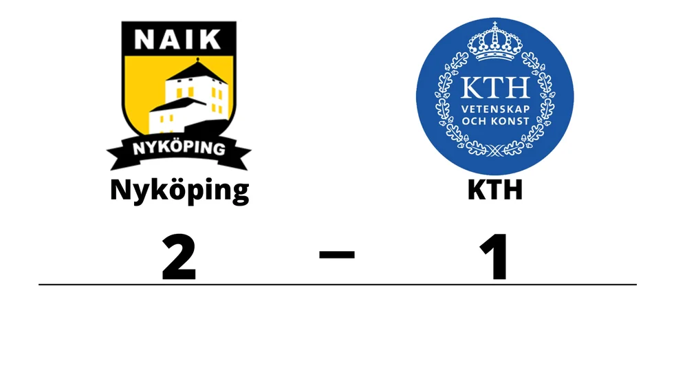 Nyköpings AIK vann mot KTH IF