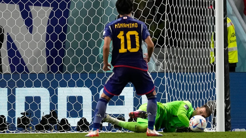Dominik Livakovic räddade tre av fyra japanska straffar.