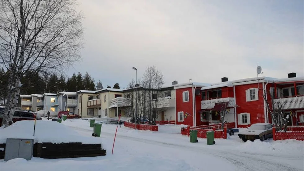 Radhusen på Linnevägen i Malmberget.