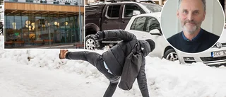 Hårt tryck på ortopedkliniken – på grund av halkan ✓Överläkaren Håkan Walléns råd: Använd broddar och dubbar