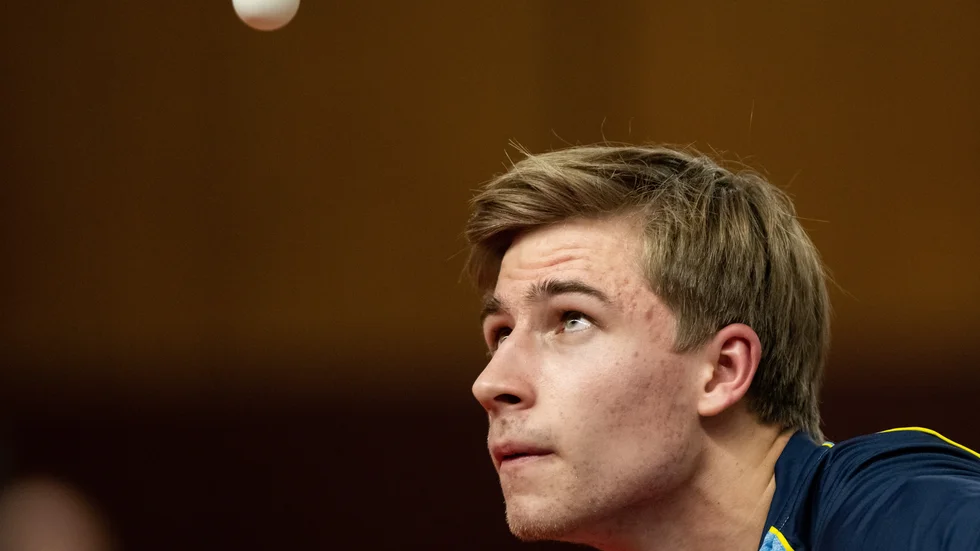 Bordtennistalangen Max Hedbom representerar Gotland i Island Games i sommar. 