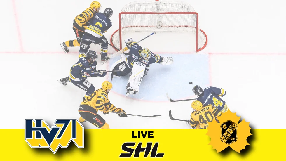 Mycket på spel när HV71 och Skellefteå AIK möts i den näst sista omgången av SHL 2022/23. 