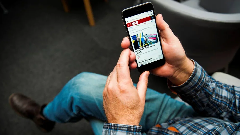 Mobil sajt. NSD:s nya mobilsajt, som lanserades i måndags, har redan hunnit överträffa sin föregångare.