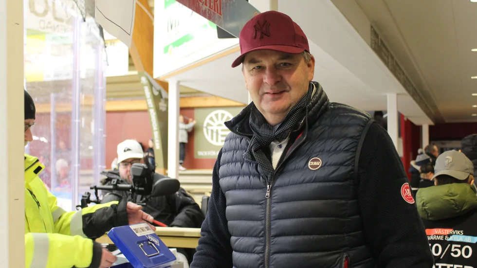 Ordföranden Urban Widén är lättad över att det nu är offentligt att VIK spelar i Hockeyallsvenskan nästa säsong.