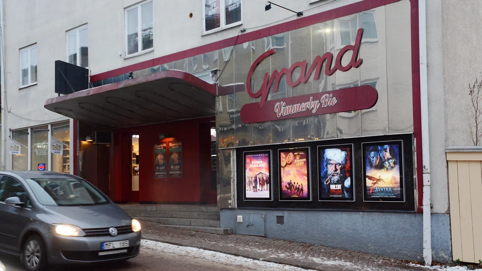Biografen i Vimmerby har två salonger, Grand med 126 platser och Terrassen med 60.