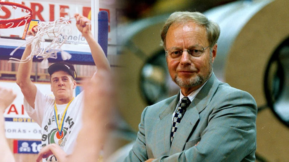 Tore Sawander, mångårig ordförande i Plannja Basket, var med under storhetstiden som inleddes i mitten av 90-talet.