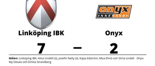 Linköping IBK utklassade Onyx på hemmaplan
