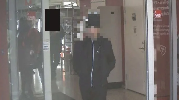 Film från övervakningskameror ledde polisen till pojken, som nu dömts. 