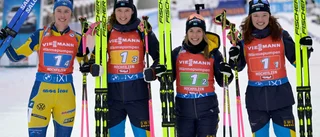 Trots bommarna – Sverige tvåa i stafetten