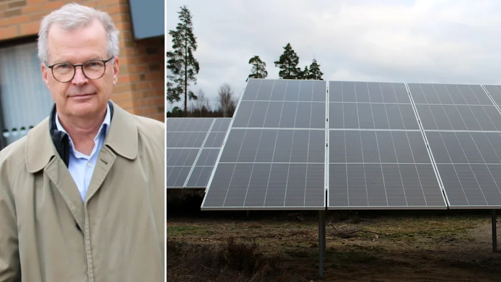 Jacob Käll (C) är jätteintresserad och nyfiken på det projekt Solkompaniet kan tänka sig att anlägga i Vimmerby.