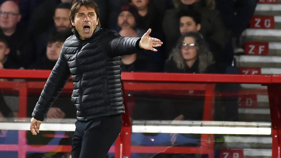 Antonio Conte kommer inte att leda Tottenham den närmsta tiden. Arkivbild.