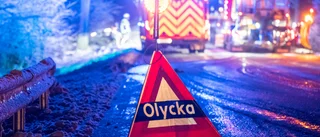 Larm om singelolycka i Östhammar