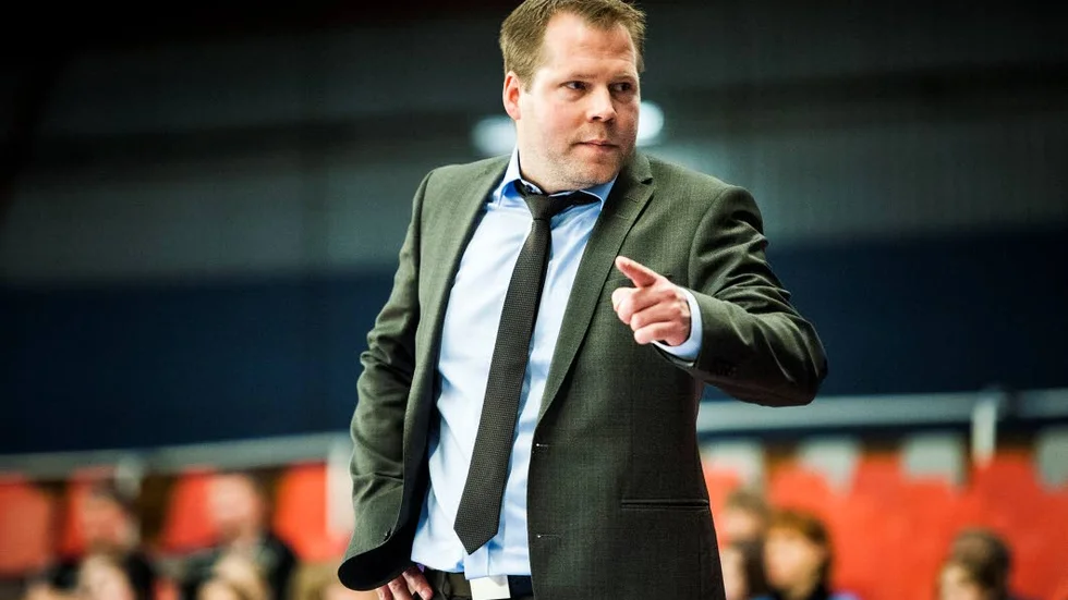 Guldtränaren. Mikael Johansson ledde Luleå BG till USM-guld.
