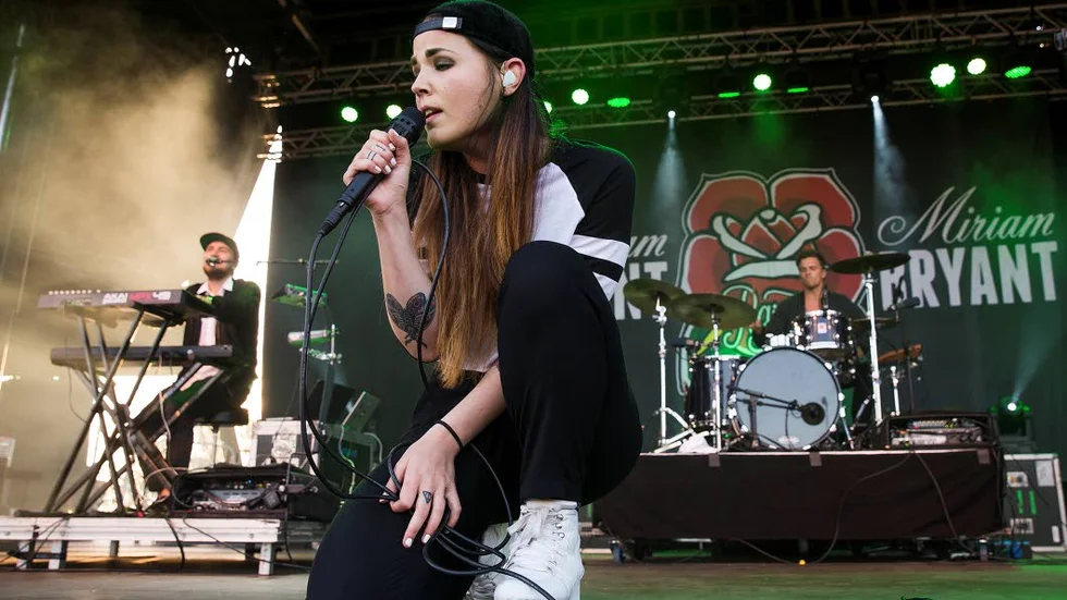 Miriam Bryant på Luleå Hamnfestival förra året.