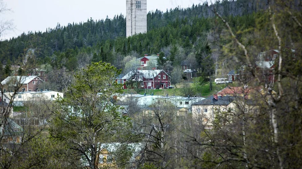 TIDIGARE OKÄNT. Även Östra Malmberget påverkas av markdeformationerna, meddelade LKAB nu på morgonen.