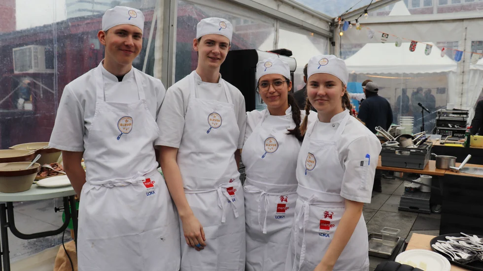 Robert Hansson, Johan Lundmark, Melissa Akdogan och Selma Forsberg äger och driver Locus UF.