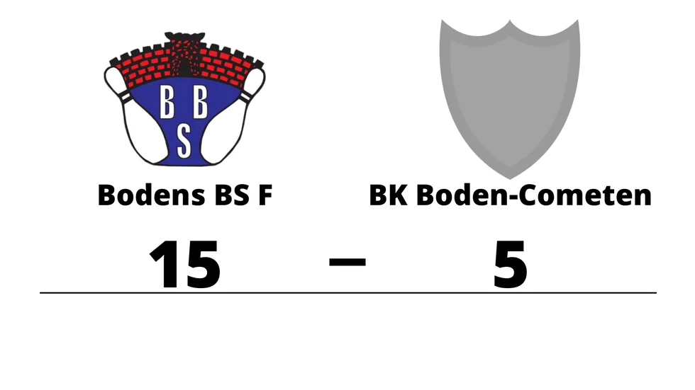 Bodens BS F vann mot BK Boden-Cometen