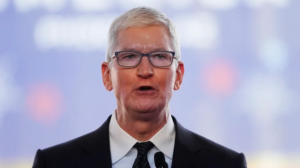 Tim Cook, vd för Apple. Arkivbild.