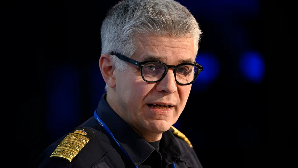 Rikspolischef Anders Thornberg. Arkivbild.