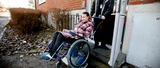 Rullstolsburna Teresia larmar om kaos