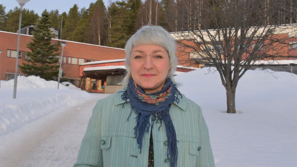 Till vardags jobbar Lina Boman på Skellefteå lasarett.