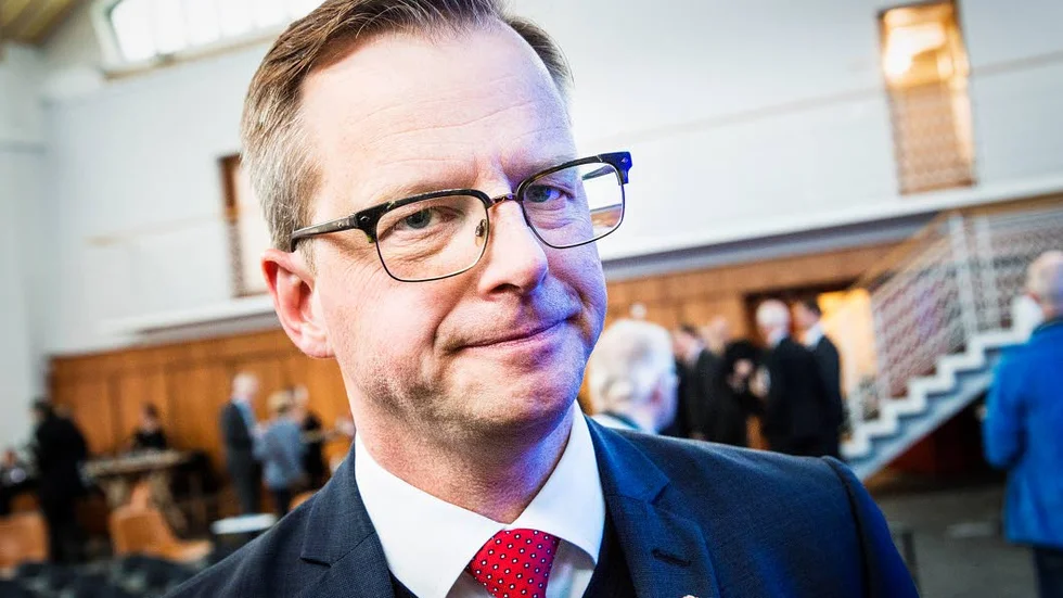 Nöjd. Mikael Damberg (S), närings- och innovationsminister.