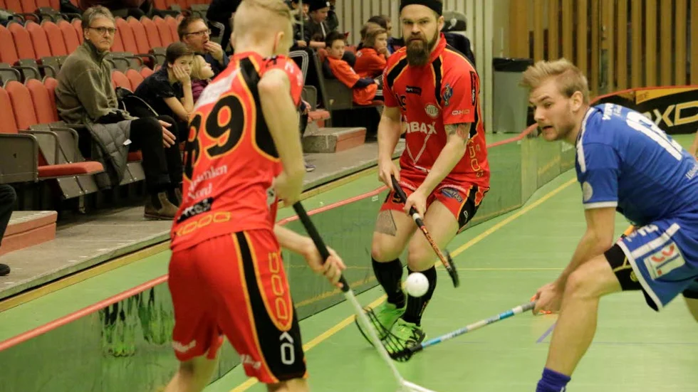 POÄNG. Jonas Strandelin svarade för två mål och fyra assist och var riktigt bra.