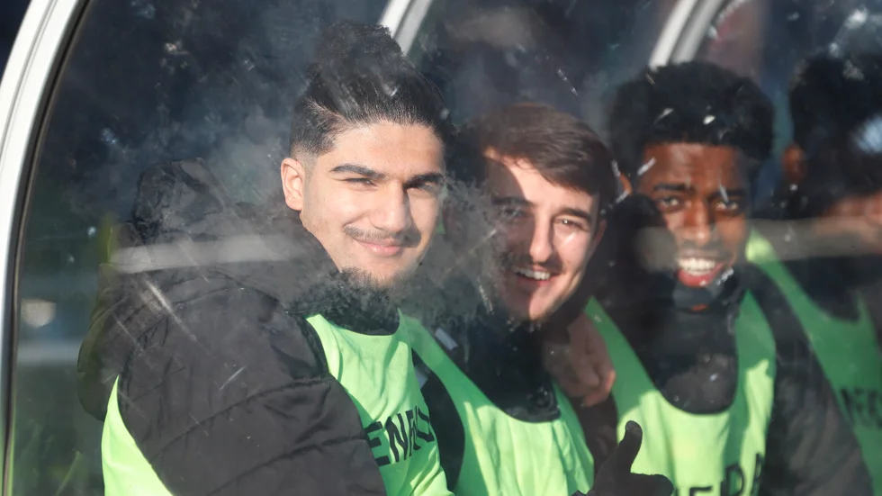 Ishak Shamoun (längst till vänster) har tagit mental hjälp efter fjolårssäsongen.