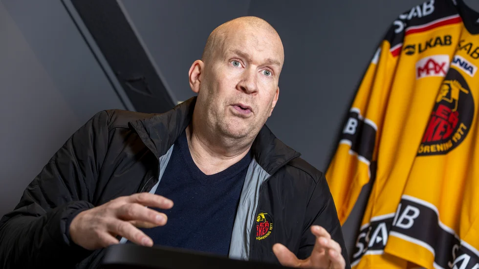 Stefan "Skuggan" Nilsson, sportchef i Luleå Hockey.