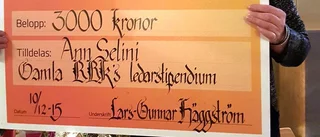 Gamla BBK delade ut stipendium