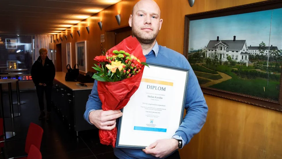 LEDARE. Stefan Karolin, basketcoach, blir årets ungdomsledare i Luleå 2016.
