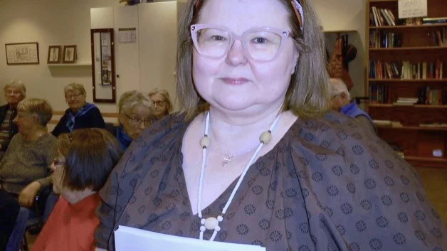 Mari Timonen från kommunens demensteam gästade föreläsningsserien "Värt att veta".