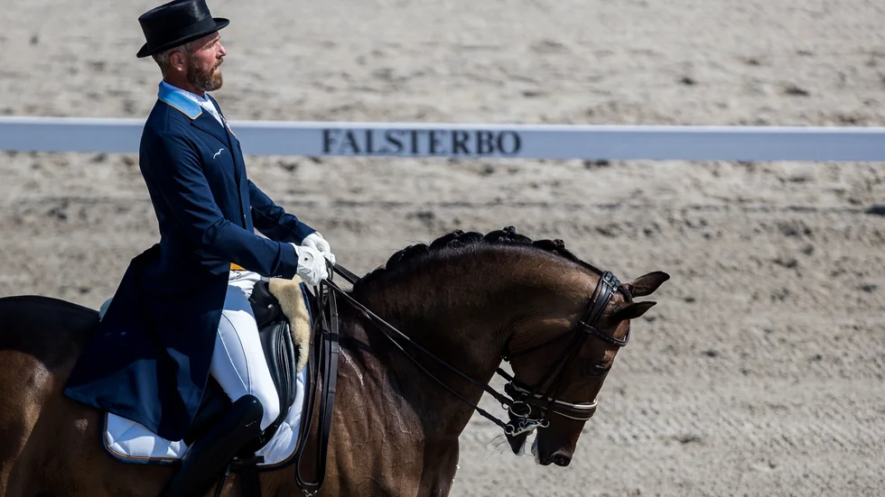 Per Sandgaard och Stina Lilja kommer att hålla i clinicen hos Hästhusets Kusk och Ryttarförening. Även veterinären Axel Wallman finns på plats.
