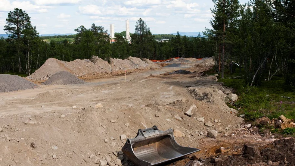 ÖVERKLAGAT. Stena Metall har överklagat detaljplanen för nya Kirunas första bostadsområde där markarbeten nu pågår.