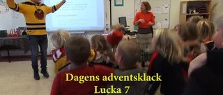 Dagens adventsklack - Lucka 7
