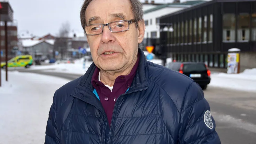 Martin Lång ledde mötet.